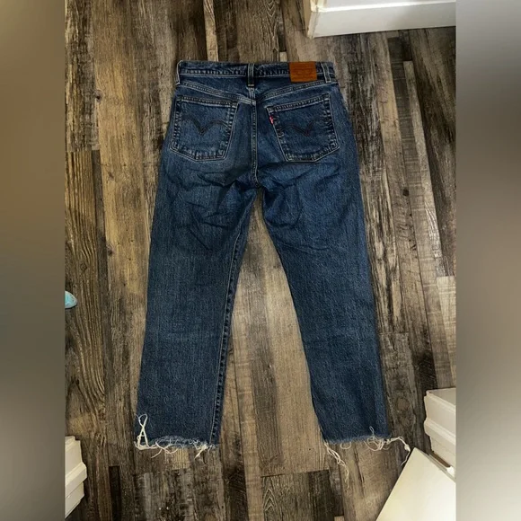 Levi’s Ripped Cuff Jeans - Picture 4 of 5